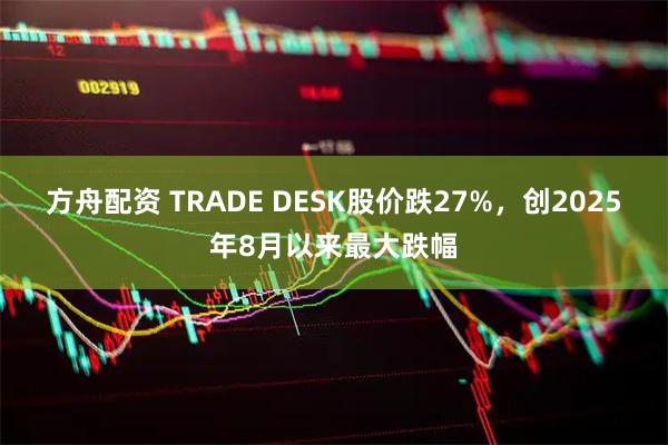 方舟配资 TRADE DESK股价跌27%，创2025年8月以来最大跌幅