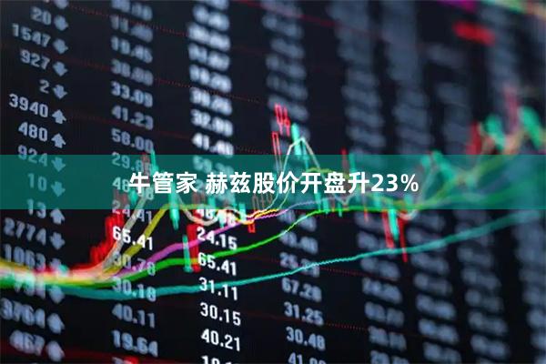 牛管家 赫兹股价开盘升23%